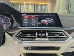 2022 BMW X6 M, синий — фото 2