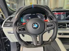 2022 BMW X6 M, синий — фото 11