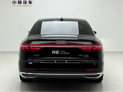 2021 Audi A8L 55 TFSI quattro, чёрный — фото 5