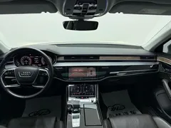 2021 Audi A8L 55 TFSI quattro, чёрный — фото 9