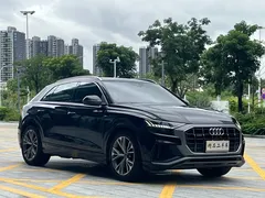 2021 Audi Q8 55 TFSI, чёрный — фото 3