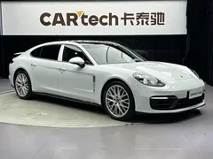 2022 Porsche Panamera Executive Long 2.9T, белый — фото 2