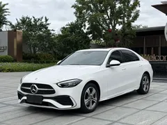 2022 Mercedes-Benz C-Class C 200 L Sport, белый — фото 2