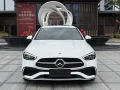 2022 Mercedes-Benz C-Class C 200 L Sport, белый — фото 3
