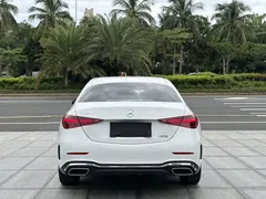 2022 Mercedes-Benz C-Class C 200 L Sport, белый — фото 9