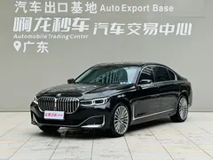 2021 BMW 7 Series 7 740Li, чёрный — фото 1