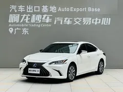 2021 Lexus ES 300h, белый — фото 1