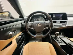 2021 Lexus ES 300h, белый — фото 13