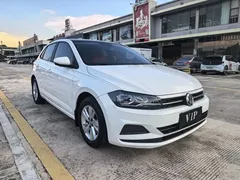 2021 Volkswagen Polo Plus 1.5L AT, белый — фото 3