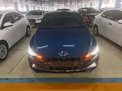 2021 Hyundai Elantra 240TGDi DCT TOP Flagship, синий — фото 3
