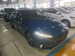 2021 Hyundai Elantra 240TGDi DCT TOP Flagship, синий — фото 4