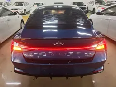 2021 Hyundai Elantra 240TGDi DCT TOP Flagship, синий — фото 6