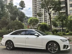 2020 Audi A4L 40 TFSI, белый — фото 3
