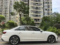 2020 Audi A4L 40 TFSI, белый — фото 12