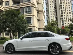 2020 Audi A4L 40 TFSI, белый — фото 14