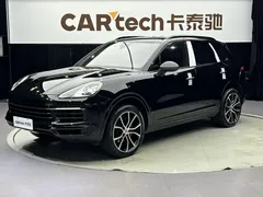 2023 Porsche Cayenne 3.0T, чёрный — фото 1