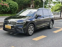 2021 Volkswagen Tiguan L 430PHEV Flagship, чёрный — фото 1