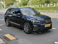 2021 Volkswagen Tiguan L 430PHEV Flagship, чёрный — фото 2