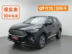 2021 Haval F7 2.0T 4WD, чёрный — фото 1