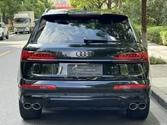 2022 Audi Q7 55 TFSI quattro S line, чёрный — фото 5