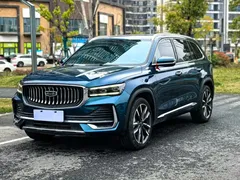 2021 Geely Monjaro 2.0TD DCT 2WD EVO Premium, синий — фото 1