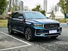 2021 Geely Monjaro 2.0TD DCT 2WD EVO Premium, синий — фото 3