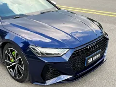 2021 Audi A7 45 TFSI, синий — фото 9