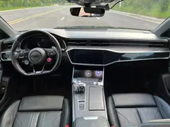 2021 Audi A7 45 TFSI, синий — фото 11