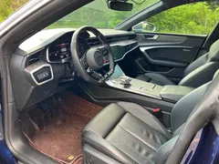 2021 Audi A7 45 TFSI, синий — фото 14