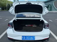 2022 Hyundai Elantra 1.5L CVT LUX Premium, белый — фото 10