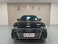 2021 Audi A6L 45 TFSI, чёрный — фото 2