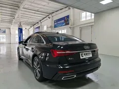 2021 Audi A6L 45 TFSI, чёрный — фото 6