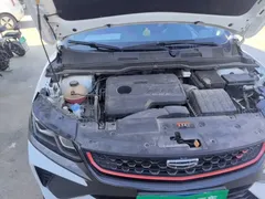 2021 Geely Coolray 1.4T DCT Platinum, белый — фото 21