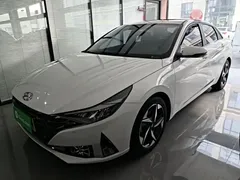 2022 Hyundai Elantra 1.5L CVT GLX Elite, белый — фото 1
