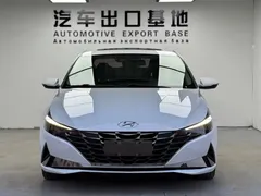 2022 Hyundai Elantra 1.5L CVT LUX Premium, белый — фото 2