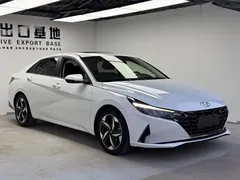 2022 Hyundai Elantra 1.5L CVT LUX Premium, белый — фото 3