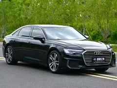 2021 Audi A6L 45 TFSI, чёрный — фото 3