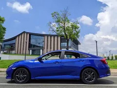 2019 Honda Civic 220TURBO CVT V, синий — фото 3