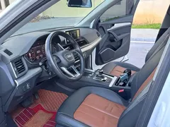 2020 Audi Q5L 40 TFSI, белый — фото 6