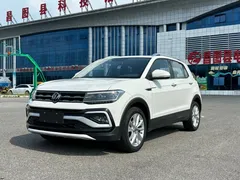 2022 Volkswagen T-Cross 280TSI DSG Comfort, белый — фото 1