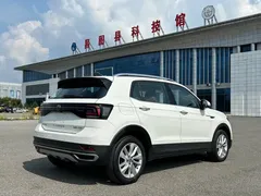 2022 Volkswagen T-Cross 280TSI DSG Comfort, белый — фото 4