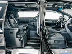 2020 Lexus LM 300h, чёрный — фото 21
