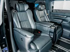 2020 Lexus LM 300h, чёрный — фото 23