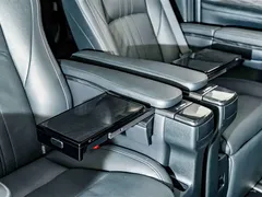 2020 Lexus LM 300h, чёрный — фото 26