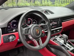 2022 Porsche Cayenne Coupe 3.0T Platinum, синий — фото 12