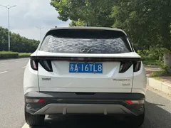 2022 Hyundai Tucson L 2.0L Hybrid Flagship, белый — фото 3