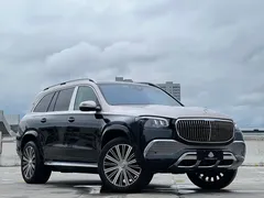 2021 Mercedes-Benz Maybach GLS 600 4MATIC, чёрный — фото 3