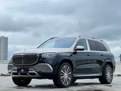 2021 Mercedes-Benz Maybach GLS 600 4MATIC, чёрный — фото 19