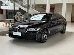 2022 BMW 5 Series 5 525Li M, чёрный — фото 1