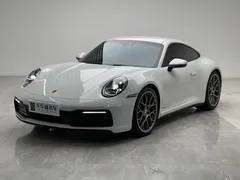2023 Porsche 911 Carrera 4 3.0T, белый — фото 1